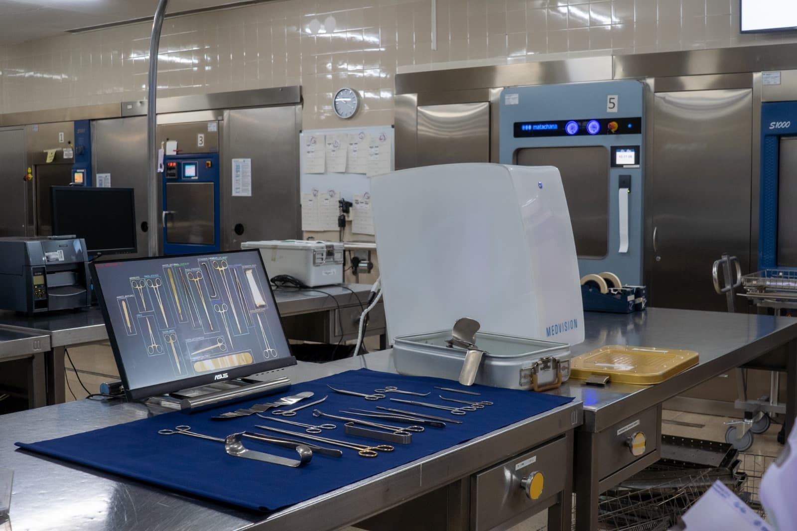 Hospital sterile processing department